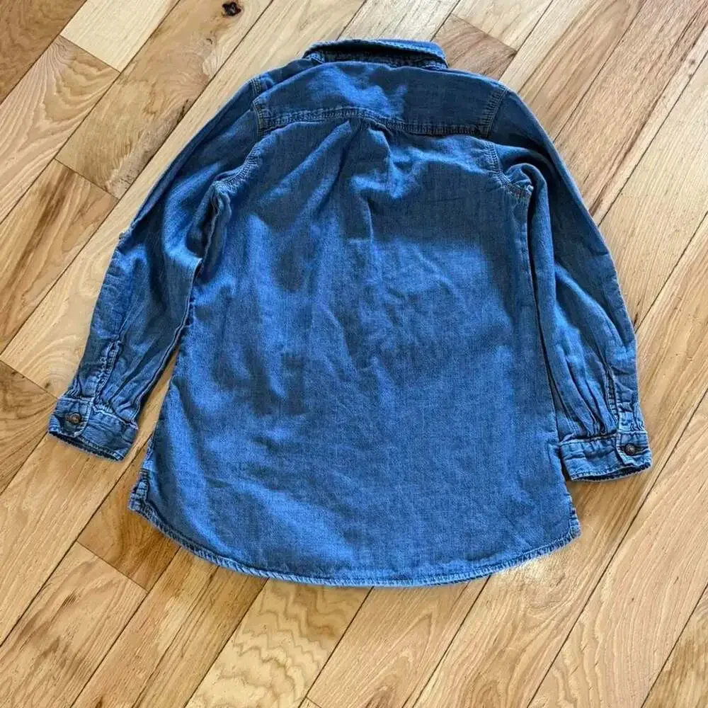 OshKosh B'gosh Blue Denim Button Up Shirt